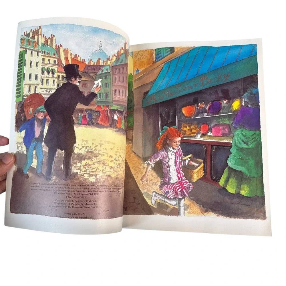 Mirette on the‎ High Wire Emily Arnold McCully Caldecott Children's Book A18G